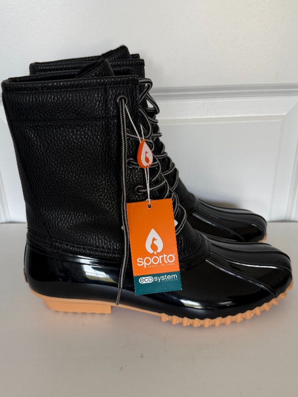 NWT Sporto Dakota Pebble Waterproof Boots - Women's Sz 10